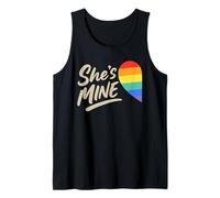 I'm Hers She's Mine Matching For Pride Lesbian Couples LGBTQ Tank Top