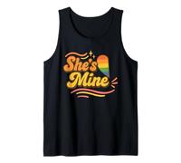 I'm Hers She's Mine Matching For Pride Lesbian Couples LGBTQ Tank Top