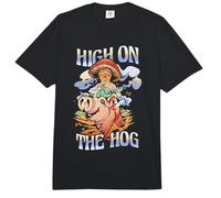 I'm High On The Hog Animal Activity Hog Hunting Comfort Colors Adult Heavyweight T-Shirt
