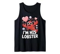 I'm His Lobster Soulmate Funny Couples Romantic Valentines Tank Top