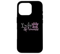 I'm His Princess Crown Matching Couples Graphic Case for iPhone 16 Pro