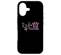 I'm His Princess Crown Matching Couples Graphic Case for iPhone 17