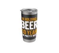 Im Holding a Beer. So Yeah, I'm Pretty Busy Stainless Steel Insulated Tumbler