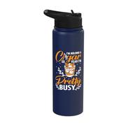 I'm Holding A Cigar Funny Cigar Smoking Stainless Steel Insulated Water Bottle