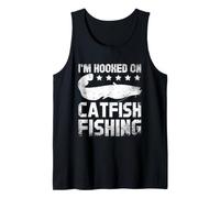 I'm Hooked On Catfish Fishing Angler Catfisherman Tank Top