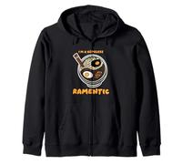 I'm hopeless ramentic Zip Hoodie
