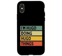 I'm Hugo Doing Hugo Things Funny Personalized Quote Case for iPhone X/XS