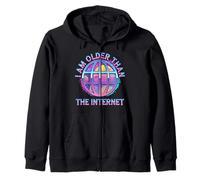 I'm I m older than the internet 1980s 1990s nostalgia gifts Zip Hoodie