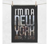 I'm In A New York State Of Mind Tea Towel