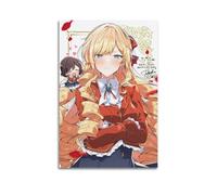Im In Love With The Villainess AnimeCover Poster Art Canvas Gift for Friends Or for Your Own Use Bedroom Living Room Decoration AestheticUnframe-style 16x24inch(40x60cm)