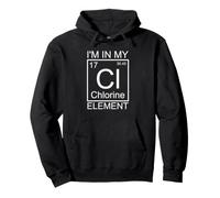 I'm In My Element Chlorine Funny Swim Team Swimming Pullover Hoodie