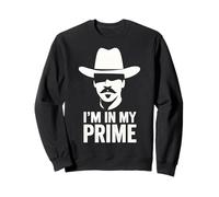 I'm In My Prime Western Cowboy Outlaw Mustache Sweatshirt
