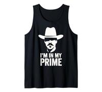 I'm in My Prime Western Cowboy Outlaw Mustache Tank Top