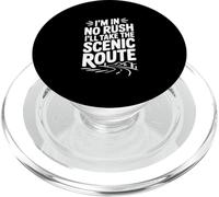 I'm in No Rush, I'll Take the Scenic Route Life Journey PopSockets PopGrip for MagSafe