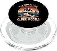 I'm Into Dating Older Models Dinosaur PopSockets PopGrip for MagSafe