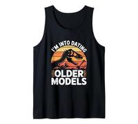 I'm Into Dating Older Models Dinosaur Tank Top