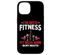 I'm into Fitness Wine In My Mouth Funny Gym Workout Lover Case for iPhone 14