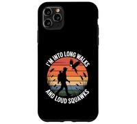 I'm Into Long Walks And Loud Squawks Retro Birdwatcher Case for iPhone 11 Pro Max