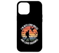 I'm Into Long Walks And Loud Squawks Retro Birdwatcher Case for iPhone 12 Pro Max