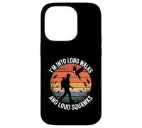 I'm Into Long Walks And Loud Squawks Retro Birdwatcher Case for iPhone 14 Pro