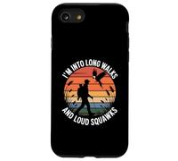 I'm Into Long Walks And Loud Squawks Retro Birdwatcher Case for iPhone SE (2020) / 7/8