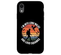 I'm Into Long Walks And Loud Squawks Retro Birdwatcher Case for iPhone XR