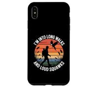 I'm Into Long Walks And Loud Squawks Retro Birdwatcher Case for iPhone XS Max