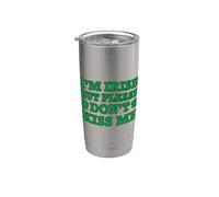 I'm Irish But Please Don't Kiss Me Stainless Steel Insulated Tumbler