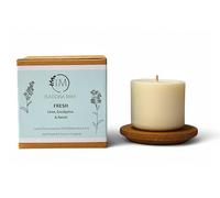 IM - Isadora May | Luxury Hand-Poured Candle Refill | Fresh | Eucalyptus, Lime & Neroli | Essential Oils | Aromatherapy Gift | Vegan Wax | Citrus and Uplifting Blend | Summer Candle | Handmade Wax