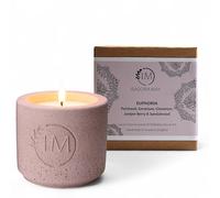 IM - Isadora May | Luxury Handmade Refillable Candle | Petite Pot | Euphoria | Geranium, Juniper Berry, Patchouli, Sandalwood & Cinnamon | Essential Oils | Aromatherapy Candle | Hand-Poured