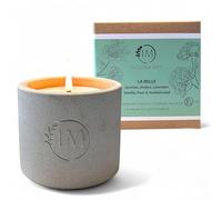IM - Isadora May | Luxury Handmade Scented Candle | Midi Pot | La Belle | Pear, Lavender, Jasmine, Sandalwood, Amber & Vanilla | Vegan | Sustainable Fragrance | Single Wick | Delicate Feminine Aroma