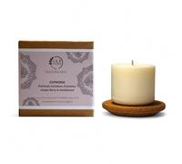 IM - Isadora May | Luxury Handmade Scented Candle Refill | Euphoria | Geranium, Juniper Berry, Patchouli, Sandalwood & Cinnamon | Essential Oils | Aromatherapy Candle | Hand-Poured | Vegan Wax