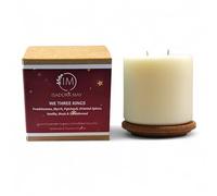 IM - Isadora May | Luxury Midi Candle Refill | Up to 50 Hours Burn | Vegan Wax | We Three Kings | Frankincense, Myrrh, Musk, Sandalwood, Patchouli & Vanilla | Christmas Scent | Hand-Poured Wax