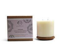 IM - Isadora May | Midi Wax Refill | Up to 50 Hours Burn | Vegan Wax | Pure Essential Oil | Euphoria - Geranium, Juniper Berry, Sandalwood, Cinnamon & Patchouli | Aromatherapy Candle | Double Wick