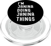 I'm Janina Doing Janina Things PopSockets PopGrip for MagSafe