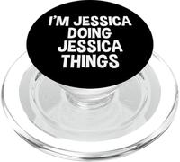 I'm Jessica Doing Jessica Things Funny Saying PopSockets PopGrip for MagSafe