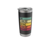 I'm Jubilee Doing Jubilee Things Funny Custom Name Stainless Steel Insulated Tumbler