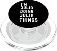 I'm Julia Doing Julia Things PopSockets PopGrip for MagSafe