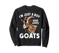 I'm Just A Boy Who Loves Goats Animal Farmer Sweatshirt