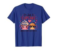 Im Just A Cupcake Looking for My Stud Muffin Sweet Love T-Shirt, Men, Royal Blue, X-Large