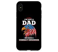 I'm Just A Dad Who Raised A Combat Engineer Combat Engineers Case for iPhone XS Max