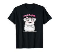I'm Just a Girl Cute Funny Hamster Meme T-Shirt