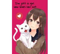I'm just a girl who loves her cat: Cute girl with her cat composition notebook. Anime Style. Lined pages to write and journal all her ideas inspirations and cat stories. Glossy cover.