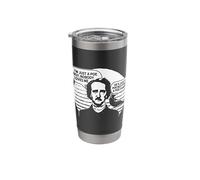 I'm Just a Poe Boy Nobody Loves Me Bookworm Stainless Steel Insulated Tumbler