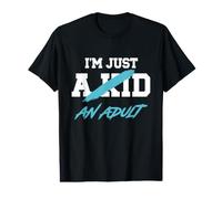 I'm Just an Adult I'm Not A Kid Funny Adulthood Humor Saying Value Graphic T-Shirt