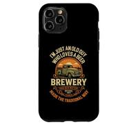 I'M JUST AN OLD GUY WHO LOVES A BEER BREWERY FARMER LIFE Case for iPhone 11 Pro