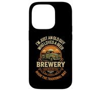 I'M JUST AN OLD GUY WHO LOVES A BEER BREWERY FARMER LIFE Case for iPhone 14 Pro