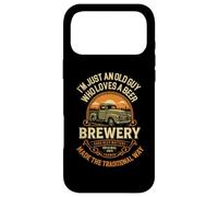 I'M JUST AN OLD GUY WHO LOVES A BEER BREWERY FARMER LIFE Case for iPhone 17 Pro Max