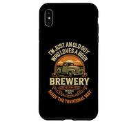 I'M JUST AN OLD GUY WHO LOVES A BEER BREWERY FARMER LIFE Case for iPhone XS Max