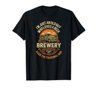 I'm JUST an Old Guy WHO Loves A Beer Brewery Farmer Life T-Shirt